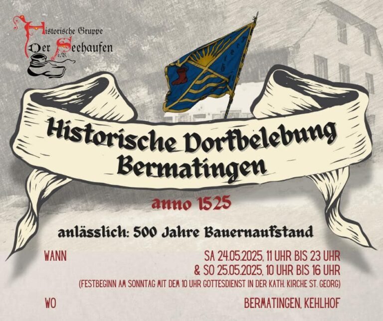 Historische Dorfbelebung Bermatingen (24.-25.05.2025)